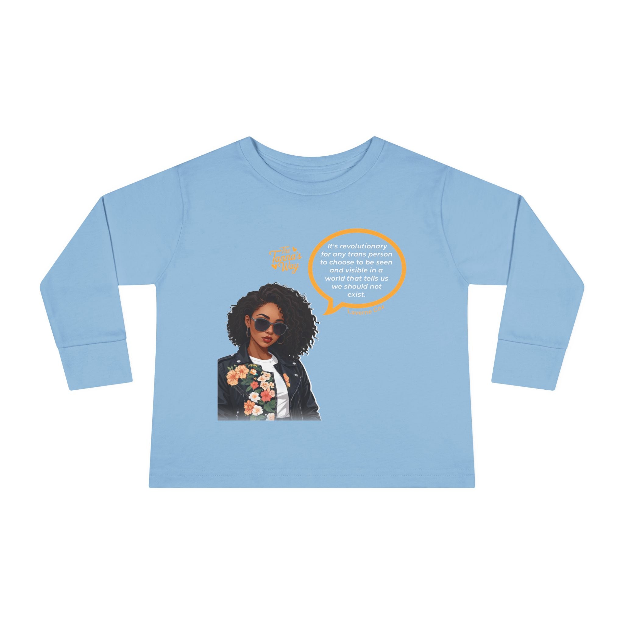 Laverne Cox | Toddler Long Sleeve Tee